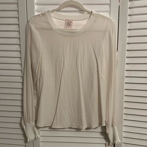Cinq a Sept Lina Blouse in Ivory | Sz S